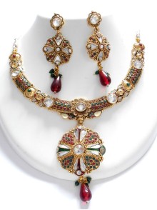 Polki Jewellery Set